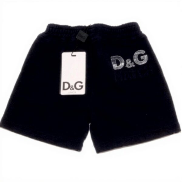 Bermuda Bimbo Dolce Gabbana Garçon Coton Court Bleu