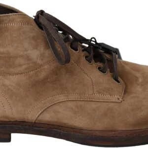 Chaussures bateau Dolce Gabbana cuir noir homme 41.5 EU-0