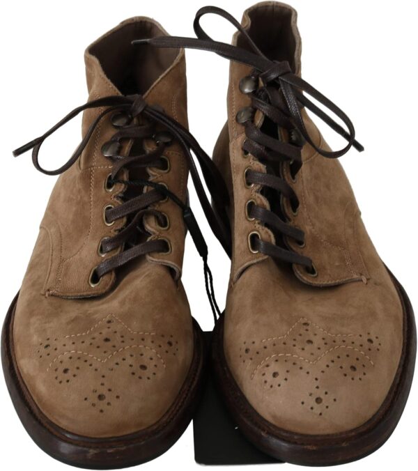 Chaussures bateau Dolce Gabbana cuir noir homme 41.5 EU-3