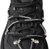 Baskets Dolce Gabbana noires trekking derby logo homme-1