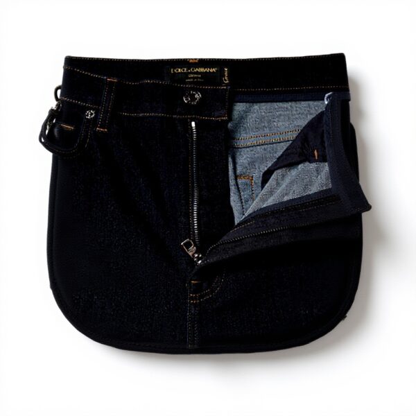 Jean skinny Dolce Gabbana femme taille haute coton lyocell