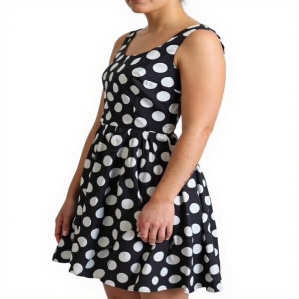 Robe Dolce Gabbana pois coton bleu taille M femme