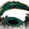 Casque audio Dolce Gabbana vert fourrure femme luxe
