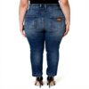 Jean skinny Dolce Gabbana femme coton bleu foncé