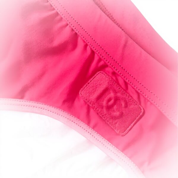 Maillot de bain Dolce Gabbana nylon rose logo DG homme