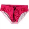 Maillot de bain Dolce Gabbana nylon rose logo DG homme