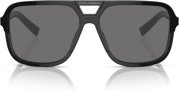 Lunettes de soleil Dolce Gabbana homme noir polarisé-3