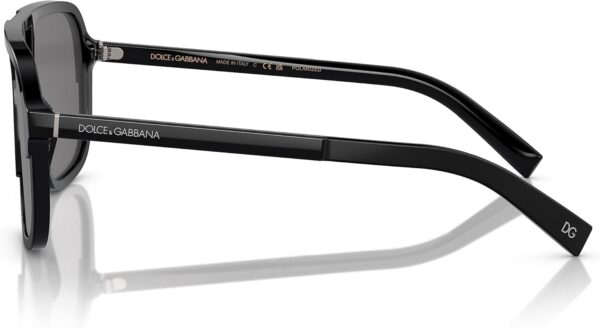 Lunettes de soleil Dolce Gabbana homme noir polarisé-1