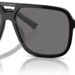 Lunettes de soleil Dolce Gabbana homme noir polarisé-0