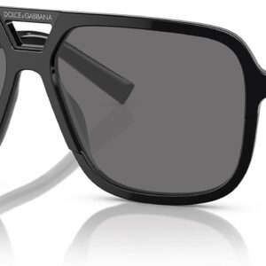 Lunettes de soleil Dolce Gabbana homme noir polarisé-0
