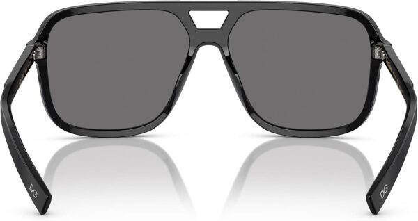 Lunettes de soleil Dolce Gabbana homme noir polarisé-2