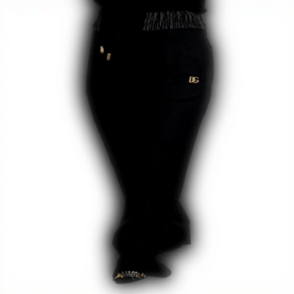 Pantalon Dolce Gabbana viscose coupe droite Noir XS