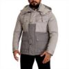 Parka Dolce Gabbana capuche coupe-vent coton gris homme