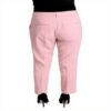 Pantalon Dolce Gabbana laine taille haute rose femme