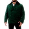 Veste velours vert Dolce Gabbana double boutonnage homme