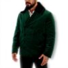 Veste velours vert Dolce Gabbana double boutonnage homme