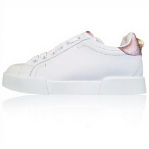 Baskets Dolce Gabbana Femme Blanc Portofino Italie