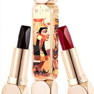 ANGGREK Rouge à Lèvres 6 Couleurs Longue Durée Double Tête